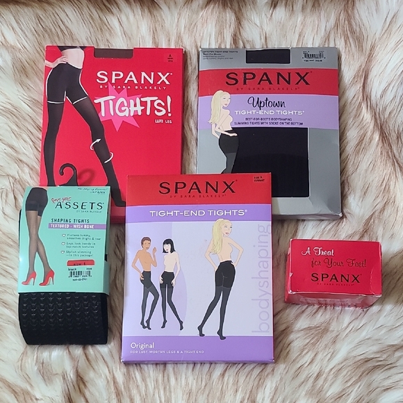 NWT SPANX By Sara Blakely 5 Item Bundle Size A